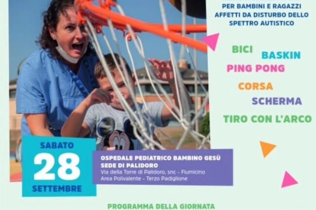 OPBG: Sport per Tutti - Open Day 28 Settembre 2024